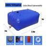 Foldable Water Tank with Faucet, 5,000 L, 2.5 × 2 × 1 m view 2