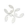 BELLAY 5–50-Piece M2 M3 M4 M5 M6 M8 M10–M24 Stainless Steel Shaft External Retaining Ring E-Clip Snap Collar Lock Circlip Washer (Color: 304 Stainless Steel, Size: M11, 10 Pieces) view 1