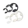 BELLAY 5–50-Piece M2 M3 M4 M5 M6 M8 M10–M24 Stainless Steel Shaft External Retaining Ring E-Clip Snap Collar Lock Circlip Washer (Color: 304 Stainless Steel, Size: M11, 10 Pieces) view 2