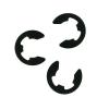 BELLAY 5–50-Piece M2 M3 M4 M5 M6 M8 M10–M24 Stainless Steel Shaft External Retaining Ring E-Clip Snap Collar Lock Circlip Washer (Color: 304 Stainless Steel, Size: M11, 10 Pieces) view 4