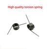 MCOLT V-Spring Torsion Hairpin Spring, 1.5 mm Wire Diameter, 9 Coils, 120°, 10-Pack (15 mm x 1.5 mm) view 2