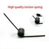 MCOLT V-Spring Torsion Hairpin Spring, 1.5 mm Wire Diameter, 9 Coils, 120°, 10-Pack (15 mm x 1.5 mm) view 4