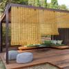 Outdoor Bamboo Roll-Up Blind, Reed Privacy Shade, 50–140 cm Wide view 1