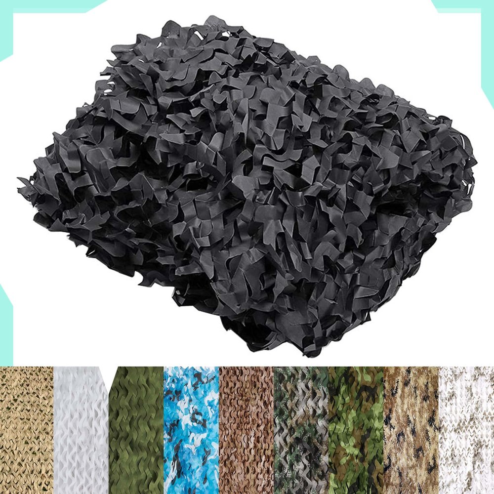 210D Camouflage Net with Reinforced Sun Protection