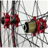 ZECHAO 700C Bicycle Wheelset, Lightweight Aluminum, Disc Brake, 8–12-Speed, Red-1 view 3