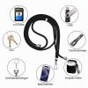 Linkbro Universal Phone Lanyard, Adjustable and Detachable, 2 Purple Rainbow + Yellow Rainbow view 3