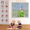 Magnetic Insect Screen for Windows, 205 x 220 cm, Gray view 3