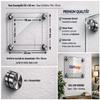 EH Design Office Door Sign 16 x 23 cm, 3 mm Thick, Silver view 2