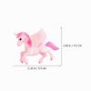 jojofuny Miniature Unicorn Ornaments, 6-Piece Set, Winged Figures view 3
