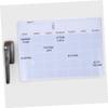 Ciieeo Magnetic Refrigerator Calendar Board, Erasable Monthly & Weekly Planner Whiteboard view 4