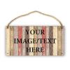 Custom Wooden Sign, Personalized Welcome Sign and Wall Art view 1
