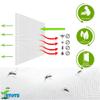 Magnetic Fly Screen Door, 115 x 200 cm, Automatic Closing, No Drilling, Black view 2