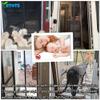 Magnetic Fly Screen Door, 115 x 200 cm, Automatic Closing, No Drilling, Black view 4