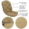 JIcloun Rotating Rocking Chair Cushion, Washable UV-Resistant Patio Lounge Cushion, A7 view 3