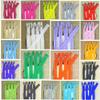 10-Pack #3 Star-Tip Nylon Zippers, 40 cm (16 in), Orange view 2