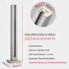 304 Stainless Steel Railing Post for 10/12 mm Panels, Corner, 80 cm view 2