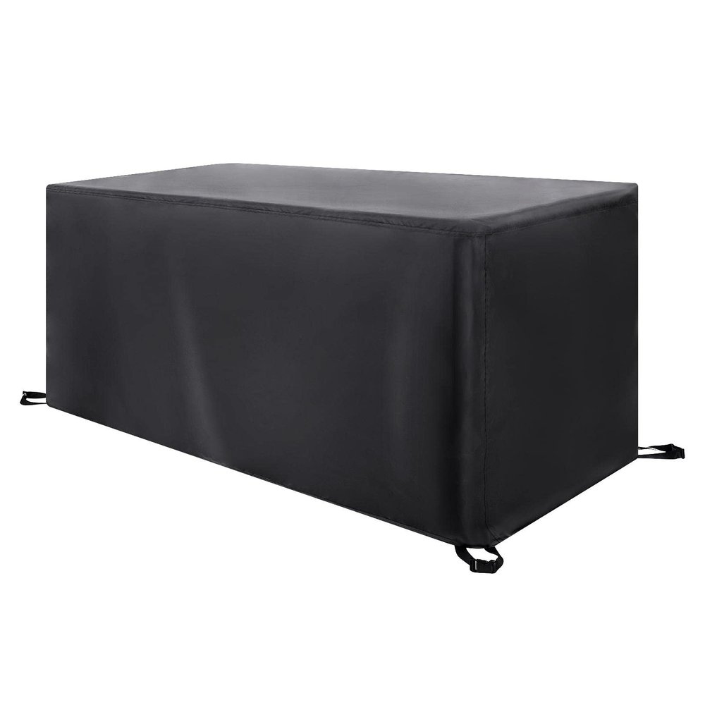 JIAMELUCK Waterproof Patio Furniture Cover, 420D Oxford Fabric, Black, 200 x 130 x 85 cm