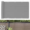 GUOJUN Balcony Privacy Screen 55 x 1000 cm, Gray view 1