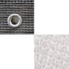 GUOJUN Balcony Privacy Screen 55 x 1000 cm, Gray view 4