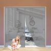 Magnetic Insect Screen Door for Balcony Doors, 85 x 265 cm, Gray view 1