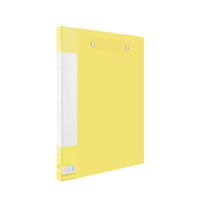 5-Pack A4 Clipboard Folders with Label Pocket and Metal Clips, Blue