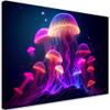 Feeby Jellyfish Ocean Wall Art, 45 x 30 cm, 1 Piece, Multicolor view 1