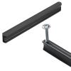 SZLXJMFL Long Black Wardrobe Pull Handles, 2 Modern Solid Aluminum Cabinet Handles, 210 mm/8.2 in view 1