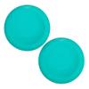 Myga Yoga Silicone Jelly Support Pad Pair for Hands, Wrists, Elbows, Knees & Ankles | Round, Non-Slip Yoga Pads | 15 cm | Turquoise view 1