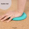 Myga Yoga Silicone Jelly Support Pad Pair for Hands, Wrists, Elbows, Knees & Ankles | Round, Non-Slip Yoga Pads | 15 cm | Turquoise view 2