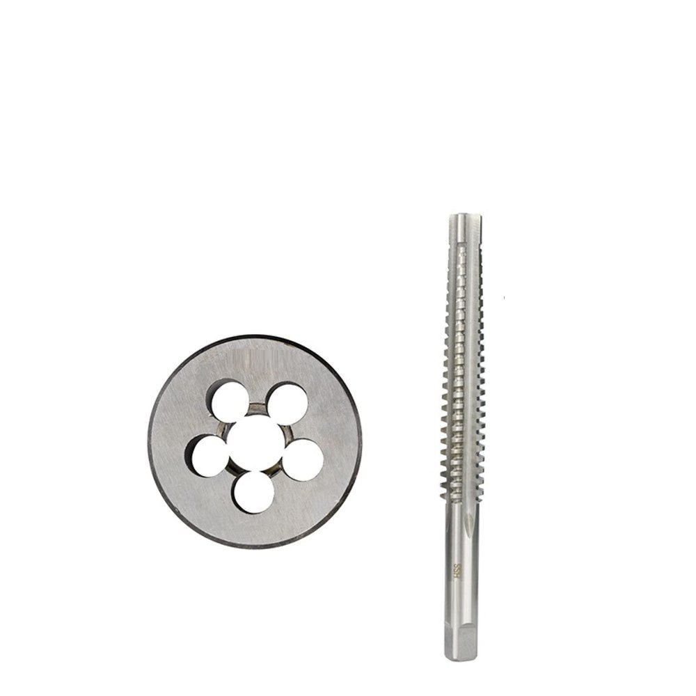 ALEYHA TR Threading Set, Left-Hand Thread Tap and Die, HSS Machine Tap, TR14x2