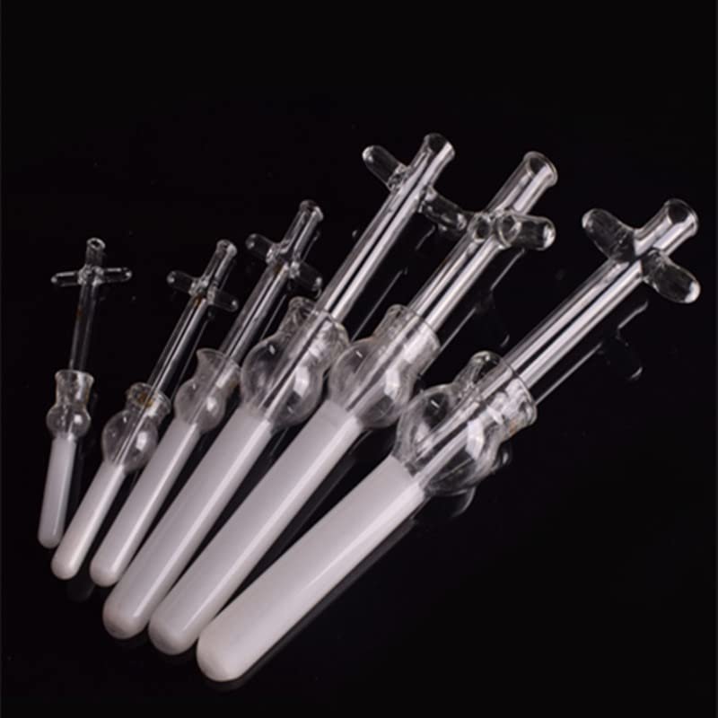 1 pc 0.5/1/2/3/5/10/15/20/30/50 mL Borosilicate Glass Tissue Grinder Homogenizer with Cross Handle (Size: 5 mL)