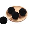 Wambere 10-Pack 40 mm Colorful Pom-Poms for Crafts, Black view 1