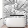 Premium Vinyl Photo Wallpaper, Geometric 3D Pattern, 450 x 315 cm view 3