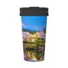 YUNKOU Mount Fuji Cherry Blossom Insulated Travel Mug view 1