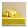 GXFWJD 3-Piece 100% Cotton Fitted Sheet Set, 180 x 200 cm, Breathable, Fits Mattresses up to 30 cm (Ginger, 200 x 220 cm + 30 cm) view 1