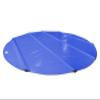 ANKO PLANEN Round Pool Cover Replacement Tarp, PVC Truck Tarpaulin, No Poles, 500 cm Diameter, Blue RAL 5002 view 2