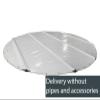ANKO PLANEN Round Pool Cover Replacement Tarp, PVC Truck Tarpaulin, No Poles, 500 cm Diameter, Blue RAL 5002 view 3