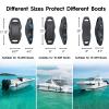 AWEMUFA 2-Pack Boat Fenders for Docking, EVA Dock Bumpers with Lines view 2