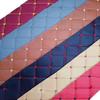 BNALU Quilted Faux Leather Upholstery Fabric with Foam Backing, Diamond Pattern, 1.4 x 8 m, Color 5 Red view 2