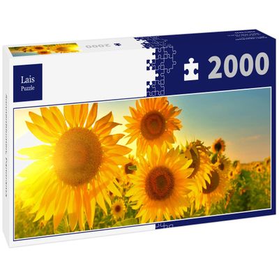 Lais Puzzle Sunflowers, Panorama, 2,000 Pieces