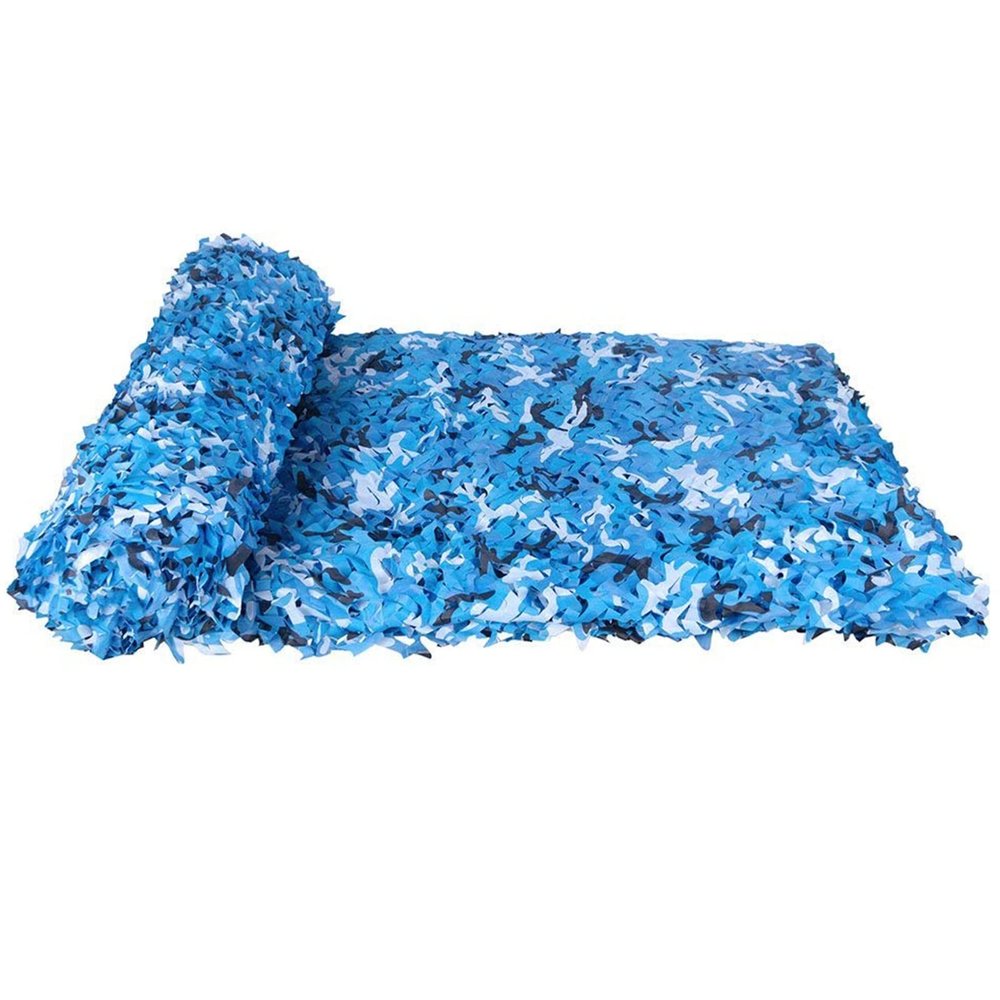 IRUGS 150D Sunshade Camouflage Net, 2x3m, 3x4m, 4x5m, Custom Outdoor Camping and Party Decor, Marine Camouflage, 2.5x5m/8.2x16.4ft