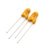 10PCS DIP Tantalum Capacitors, 25V 22uF 226H view 2