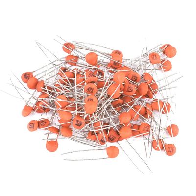 100 pcs 50V Ceramic Capacitors, 100 nF