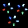 15 Deep-Drop Fishing Lights, 5 Colors, Underwater Diamond-Shaped Flashing LED Lures view 2