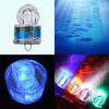 15 Deep-Drop Fishing Lights, 5 Colors, Underwater Diamond-Shaped Flashing LED Lures view 3