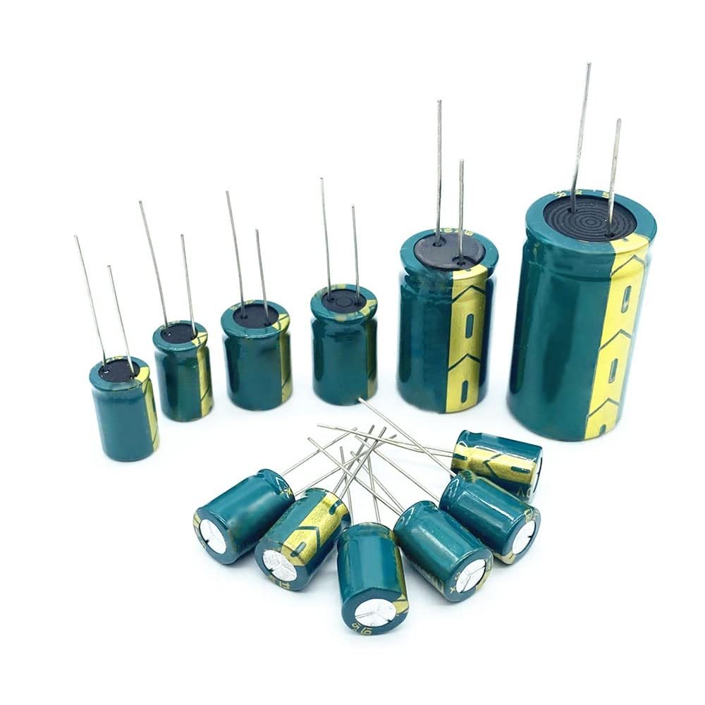 High-Frequency Low-ESR Aluminum Capacitors, 400 V 6.8 µF, 10 pcs