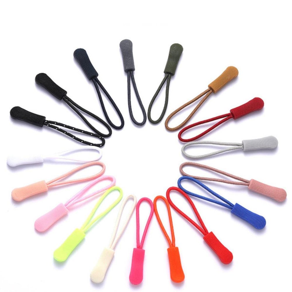 Metal Zipper Pull Replacement Set, 5/10 Pieces