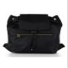 Borbonese Medium Backpack, Black, Y66 Dark Black, 28 x 31 x 18 view 1