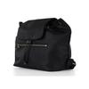 Borbonese Medium Backpack, Black, Y66 Dark Black, 28 x 31 x 18 view 3