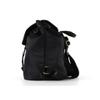 Borbonese Medium Backpack, Black, Y66 Dark Black, 28 x 31 x 18 view 4